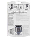 High & Mighty 3.5 in. L Oil Rubbed Bronze Brown Steel Decorative Hooks 25 lb. cap. 1 pk