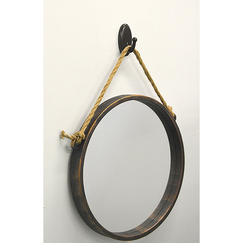 High & Mighty 3.5 in. L Oil Rubbed Bronze Brown Metal Oval Hook 25 lb. cap. 1 pk