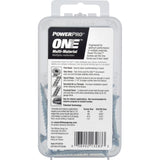 HILLMAN POWERPRO ONE No. 8 X 2 in. L Star Flat Head Multi-Material Screw 20 pk