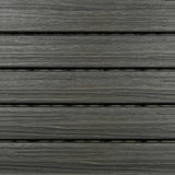 Aura 12 in. W X 12 in. L Driftwood Composite Balcony/Deck Tiles 6 sq ft