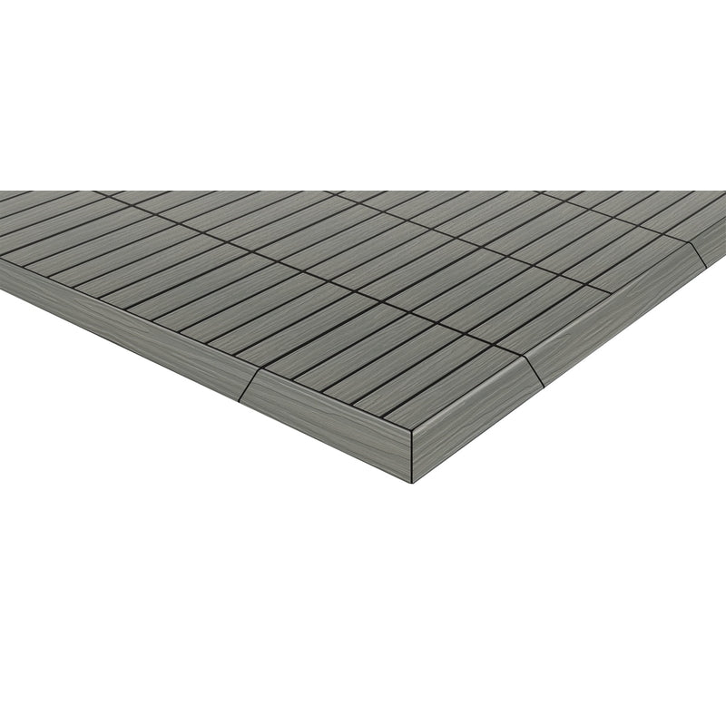 Aura 1 in. H X 3 in. W X 24 in. L Prefinished Gray Oak Polystyrene Floor Transition