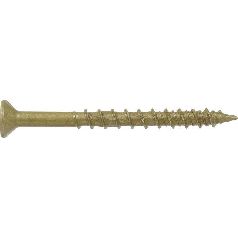 HILLMAN POWERPRO ONE No. 8 X 2 in. L Star Flat Head Multi-Material Screw