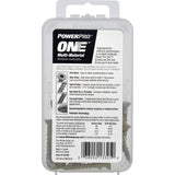 HILLMAN POWERPRO ONE No. 10 X 1-1/2 in. L Star Flat Head Multi-Material Screw 15 pk