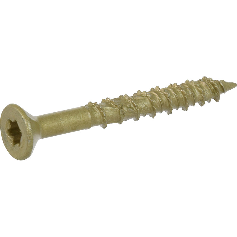 HILLMAN POWERPRO ONE No. 8 X 1-1/2 in. L Star Flat Head Multi-Material Screw 25 pk