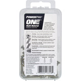 HILLMAN POWERPRO ONE No. 6 X 1-1/4 in. L Star Flat Head Multi-Material Screw 35 pk