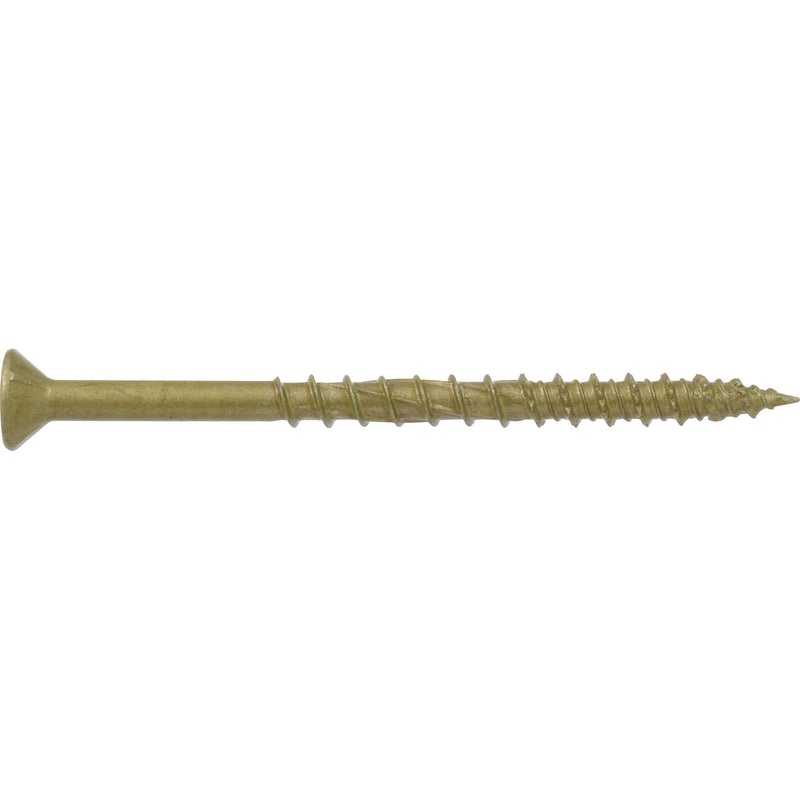 HILLMAN POWERPRO ONE No. 8 X 2-1/2 in. L Star Flat Head Multi-Material Screw 20 pk