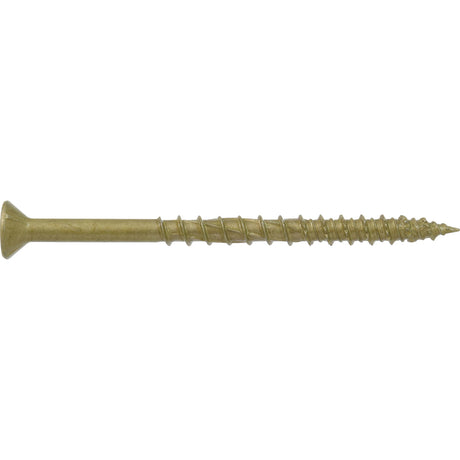 HILLMAN POWERPRO ONE No. 8 X 2-1/2 in. L Star Flat Head Multi-Material Screw 20 pk