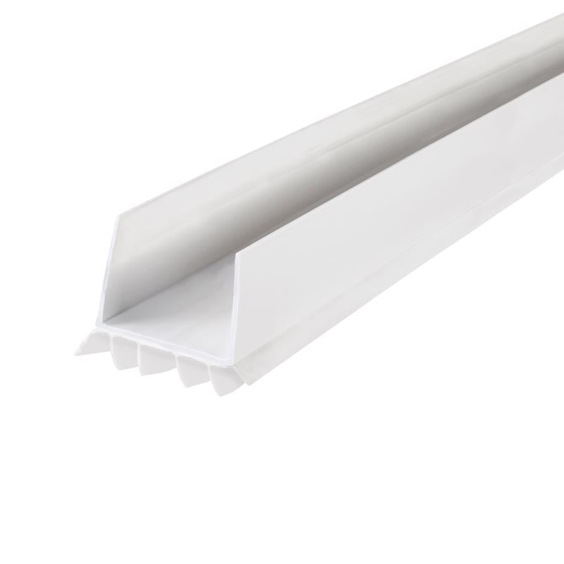 M-D Deny White Vinyl Seal For Doors 36 in. L X 2.5 in.