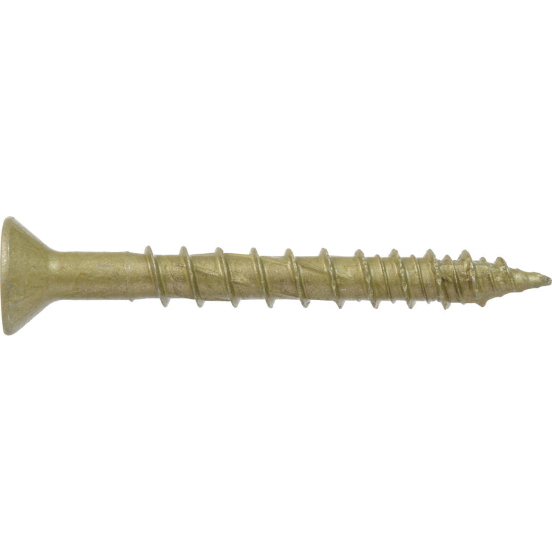 HILLMAN POWERPRO ONE 1/4 in. X 2-1/4 in. L Star Flat Head Multi-Material Screw 1 lb 46 pk