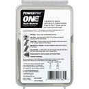 HILLMAN POWERPRO ONE No. 10 X 2-1/2 in. L Star Flat Head Multi-Material Screw 1 lb 72 pk