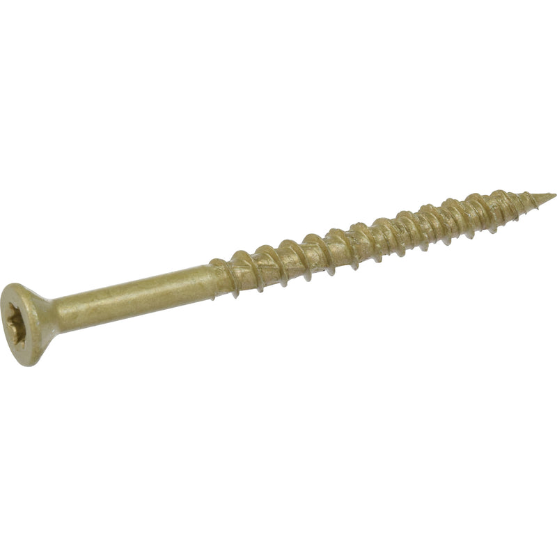 HILLMAN POWERPRO ONE No. 10 X 2-1/2 in. L Star Flat Head Multi-Material Screw 1 lb 72 pk