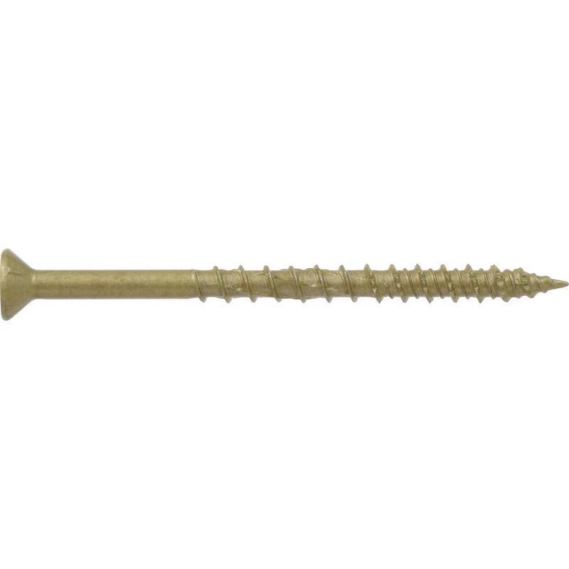 HILLMAN POWERPRO ONE No. 8 X 2-1/2 in. L Star Flat Head Multi-Material Screw 1 lb 91 pk