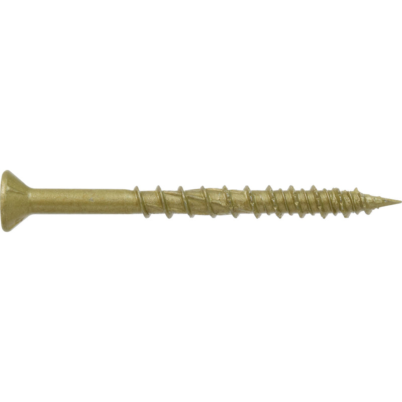 HILLMAN POWERPRO ONE No. 8 X 2 in. L Star Flat Head Multi-Material Screw 1 lb 121 pk