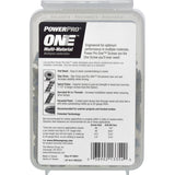 HILLMAN POWERPRO ONE No. 10 X 1-1/2 in. L Star Flat Head Multi-Material Screw 1 lb 122 pk