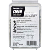 HILLMAN POWERPRO ONE No. 8 X 1-1/4 in. L Star Flat Head Multi-Material Screw 1 lb 194 pk