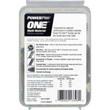 HILLMAN Power Pro 1/4 in. X 1-3/4 in. L Star Hex Washer Head Multi-Material Screw 1 lb 56 pk