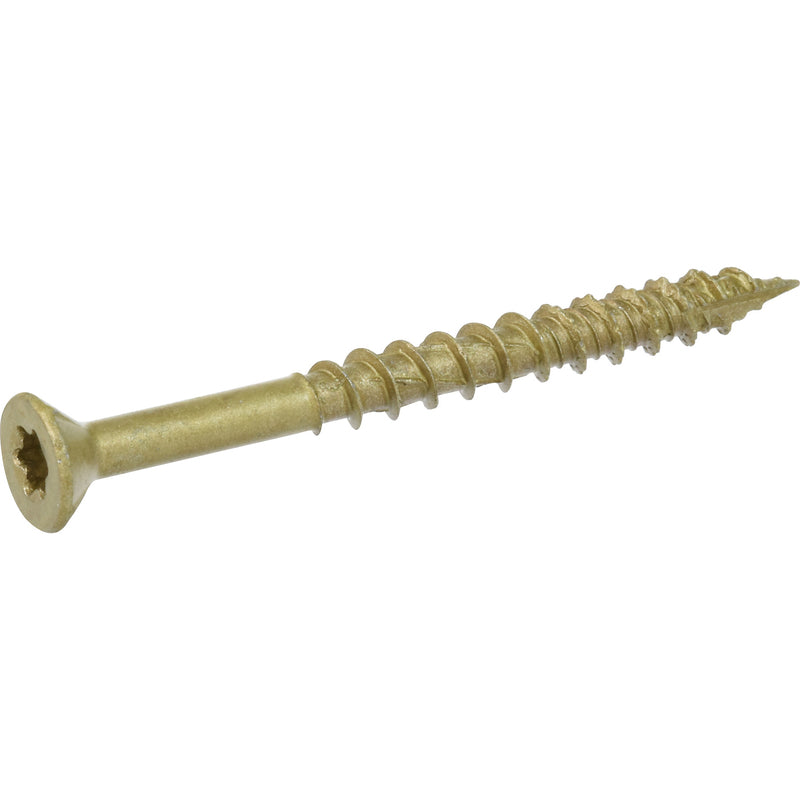 HILLMAN POWERPRO ONE No. 10 X 2-1/4 in. L Star Flat Head Multi-Material Screw 1 lb 80 pk