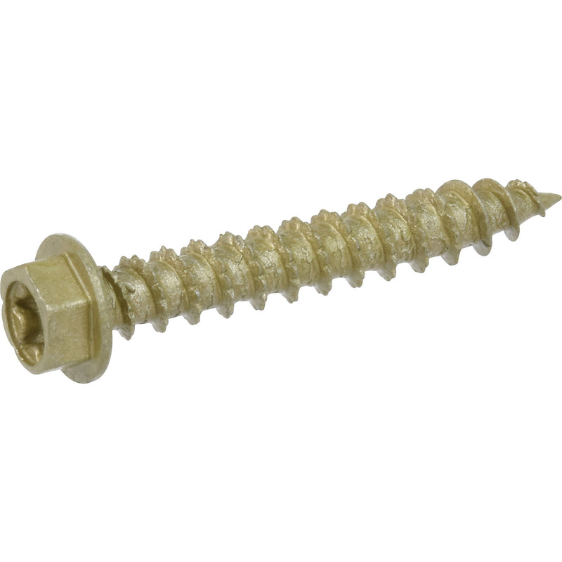 HILLMAN Power Pro No. 10 X 1-1/4 in. L Star Hex Washer Head Multi-Material Screw 1 lb 133 pk
