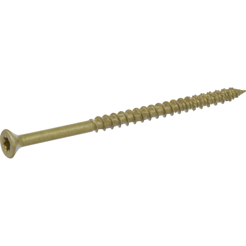 HILLMAN POWERPRO ONE No. 10 X 3-1/2 in. L Star Flat Head Multi-Material Screw 12 pk