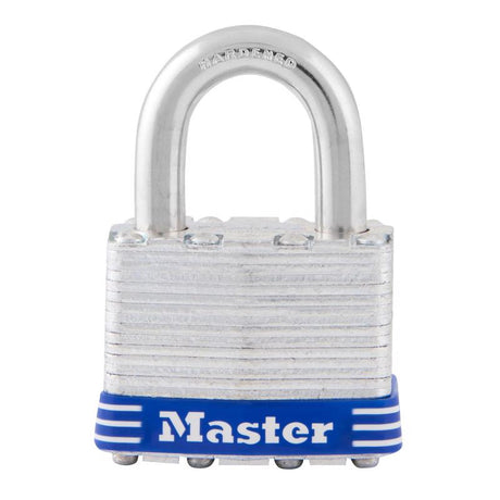 Master Lock 1-5/16 in. H X 1 in. W X 1-3/4 in. L Laminated Steel Ball Bearing Locking Padlock