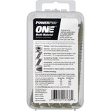 HILLMAN POWERPRO ONE 1/4 in. X 4 in. L Star Flat Head Multi-Material Screw 8 pk