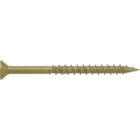 HILLMAN POWERPRO ONE No. 10 X 2-1/2 in. L Star Flat Head Multi-Material Screw 15 pk