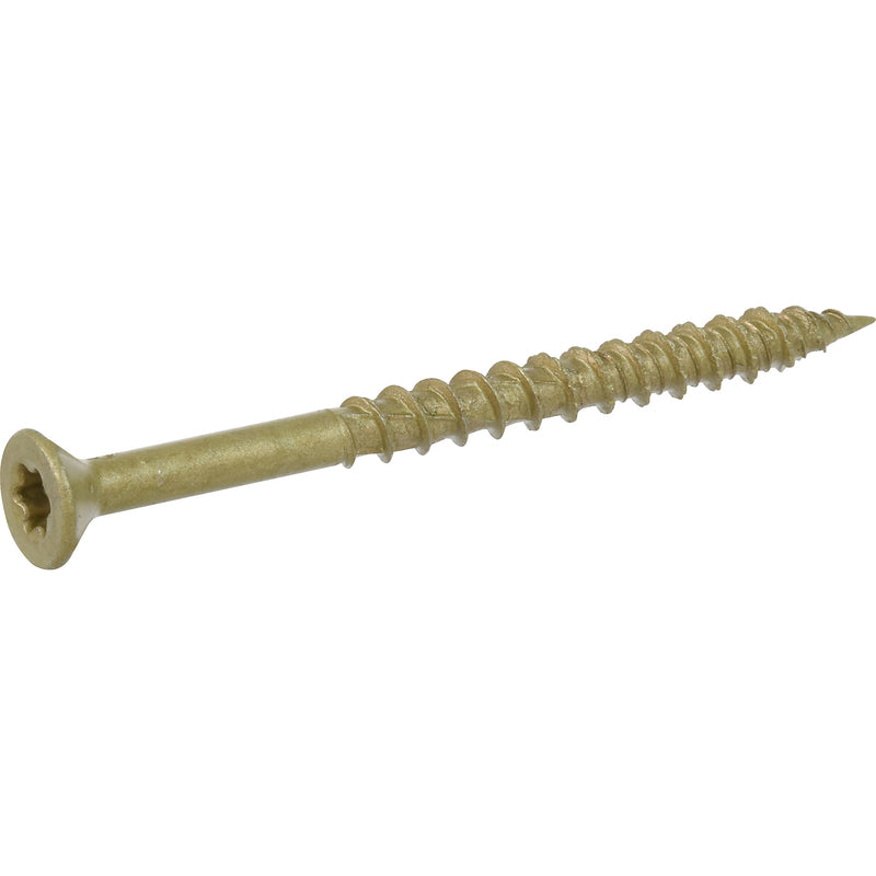 HILLMAN POWERPRO ONE No. 10 X 2-1/2 in. L Star Flat Head Multi-Material Screw 15 pk