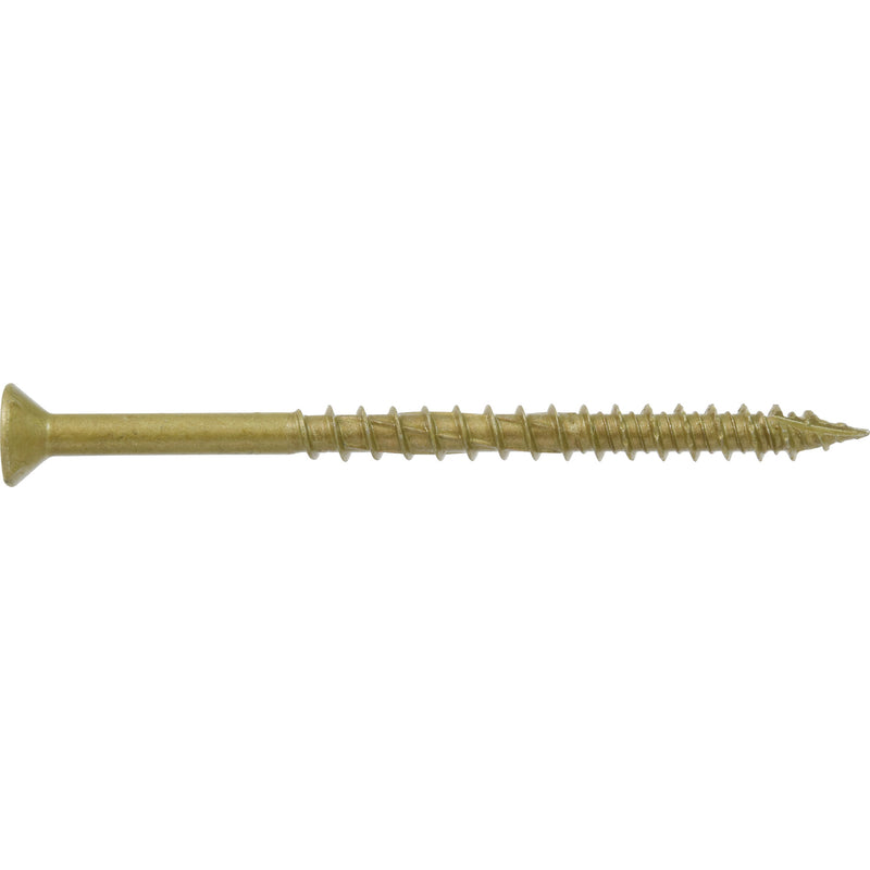 HILLMAN POWERPRO ONE No. 10 X 3 in. L Star Flat Head Multi-Material Screw 15 pk