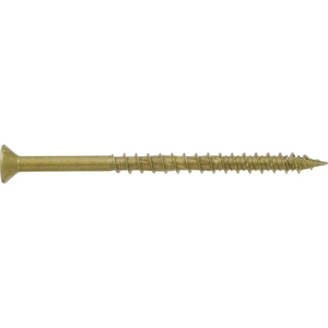HILLMAN POWERPRO ONE No. 10 X 3 in. L Star Flat Head Multi-Material Screw 15 pk