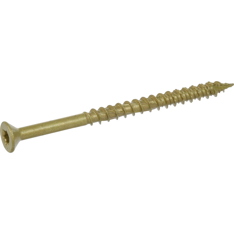 HILLMAN POWERPRO ONE No. 10 X 3 in. L Star Flat Head Multi-Material Screw 15 pk