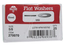 FLAT WASHER USS 5/8"