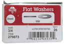 FLAT WASHER USS 3/4"