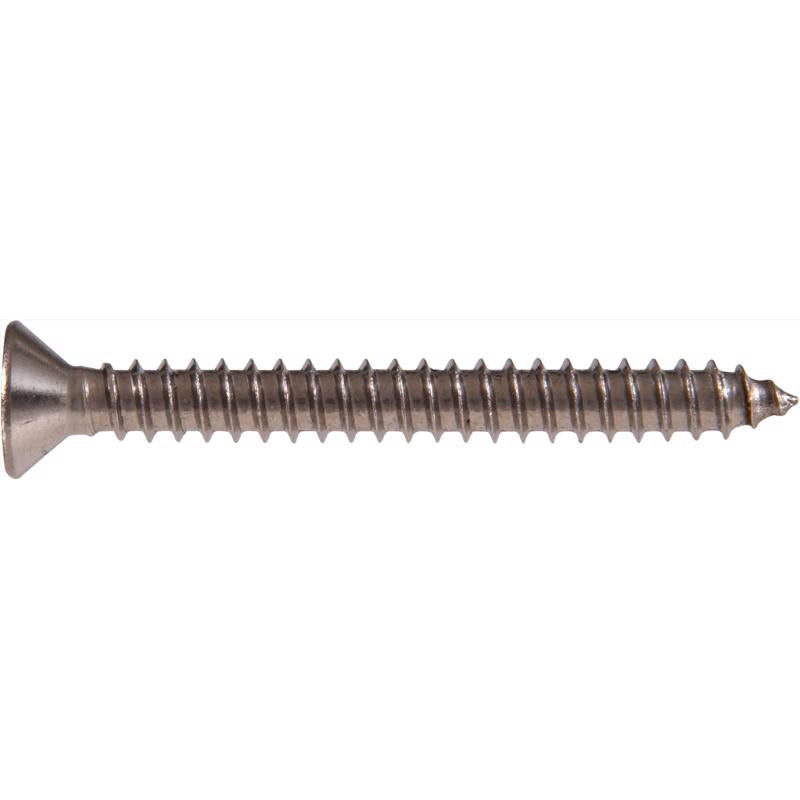 HILLMAN No. 8 in. X 5/8 in. L Phillips Flat Head Sheet Metal Screws 100 pk