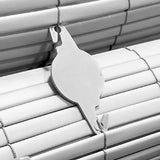 Radiance Vinyl Rollup Shade 60 in. W X 72 in. H White Cordless