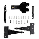 T-HINGE GATE KIT BLK STL