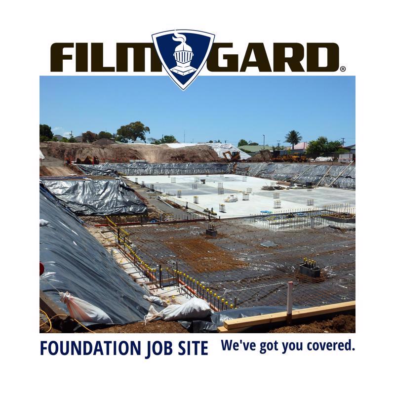 Film-Gard Plastic Sheeting 6 mil X 16 ft. W X 100 ft. L Polyethylene Black 1 pk