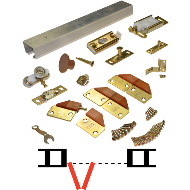 BI-FOLD HARDWARE KIT 36"