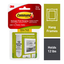 3M Command White Medium Picture Hanging Strips 12 lb 12 pk