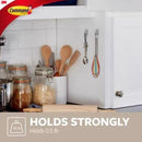 3M Command Stainless Steel Metal Small Hook 0.5 lb. cap. 4 pk