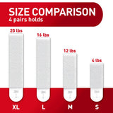 3M Command White Large Picture Hanging Strips 16 lb 12 pk