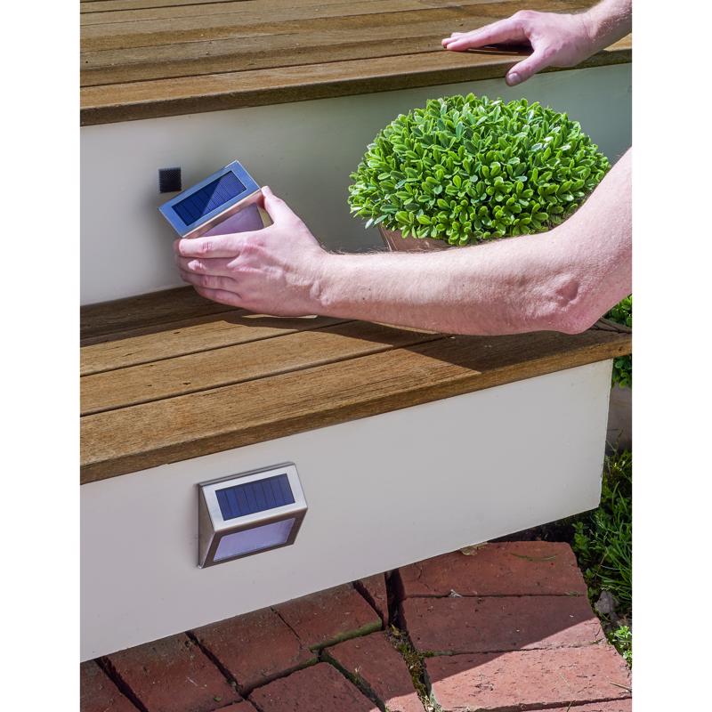 VELCRO Brand ALFA-LOK Small Plastic Mounting Square 3 in. L 4 pk