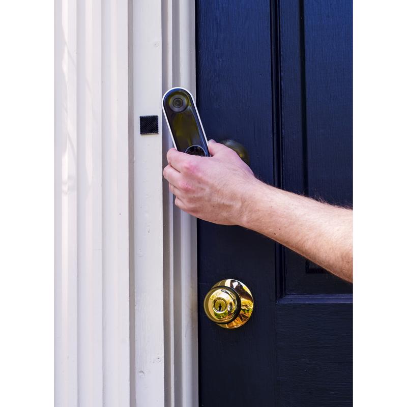 VELCRO Brand ALF-LOK Small Plastic Mounting Square 3 in. L 2 pk