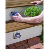 VELCRO Brand ALF-LOK Small Plastic Mounting Square 3 in. L 2 pk