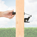 National Hardware 10.75 in. L Steel Automatic Gate Latch Pull