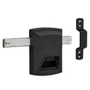 National Hardware SmartKey 3.35 in. L Black Gate Lock