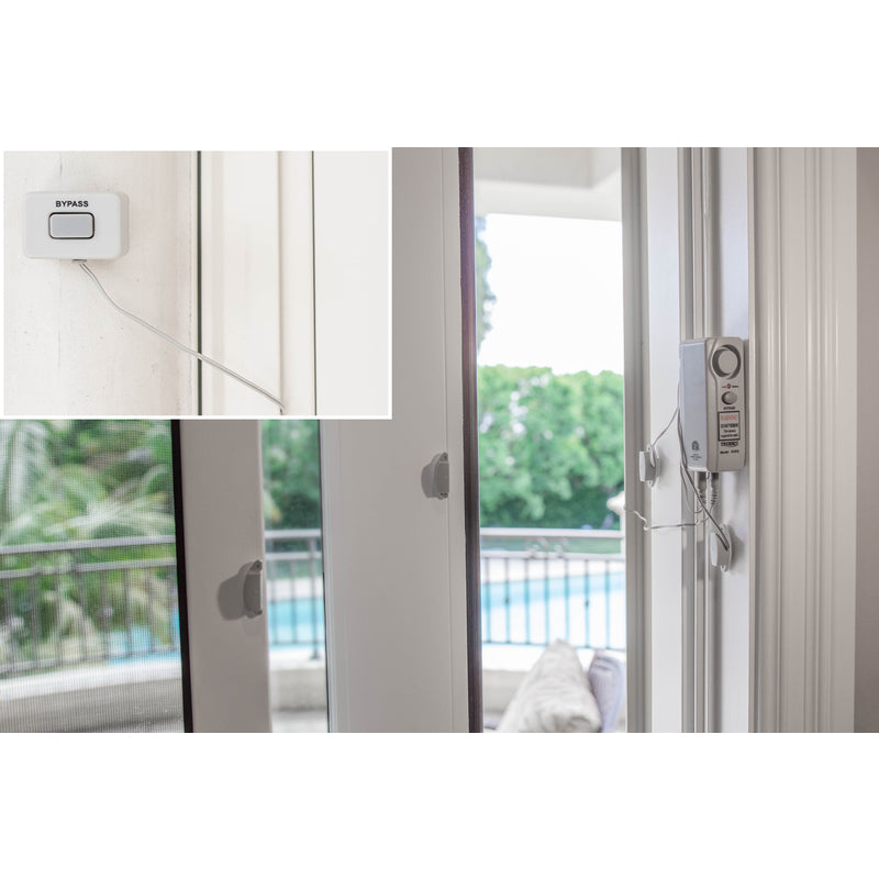 Techko White Plastic Safe Pool Alarm