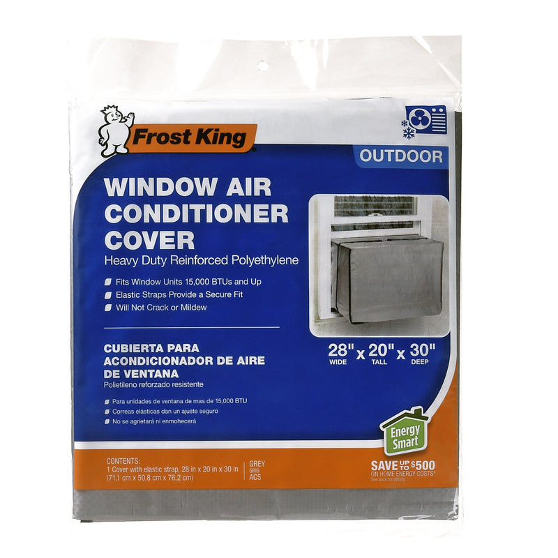 Frost King 30 in. H X 28 in. W Square Outdoor Window Air Conditioner Cover