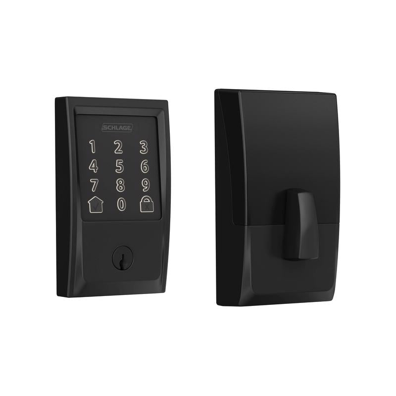 Schlage Encode Matte Black Metal Wifi Deadbolt