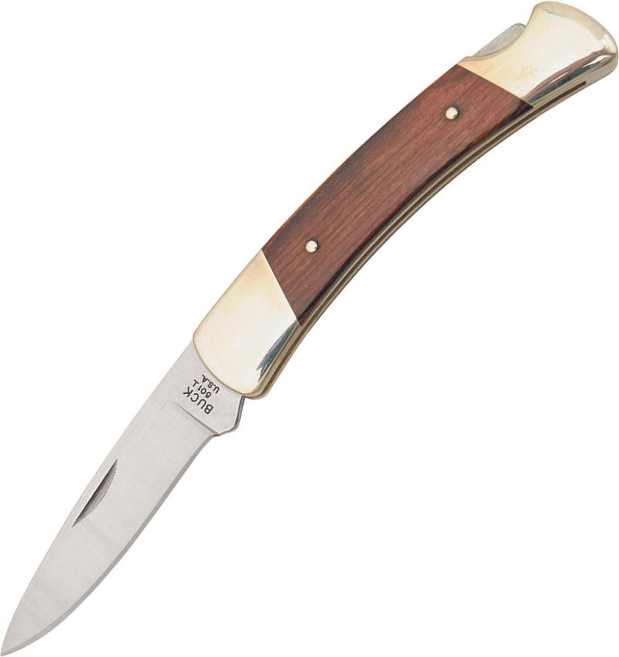 Buck Knives Squire Brown/White 420 HC Steel 6.5 in. Pocket Knife