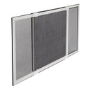 M-D White Aluminum Adjustable Screen 15 in. W X 37 in. L